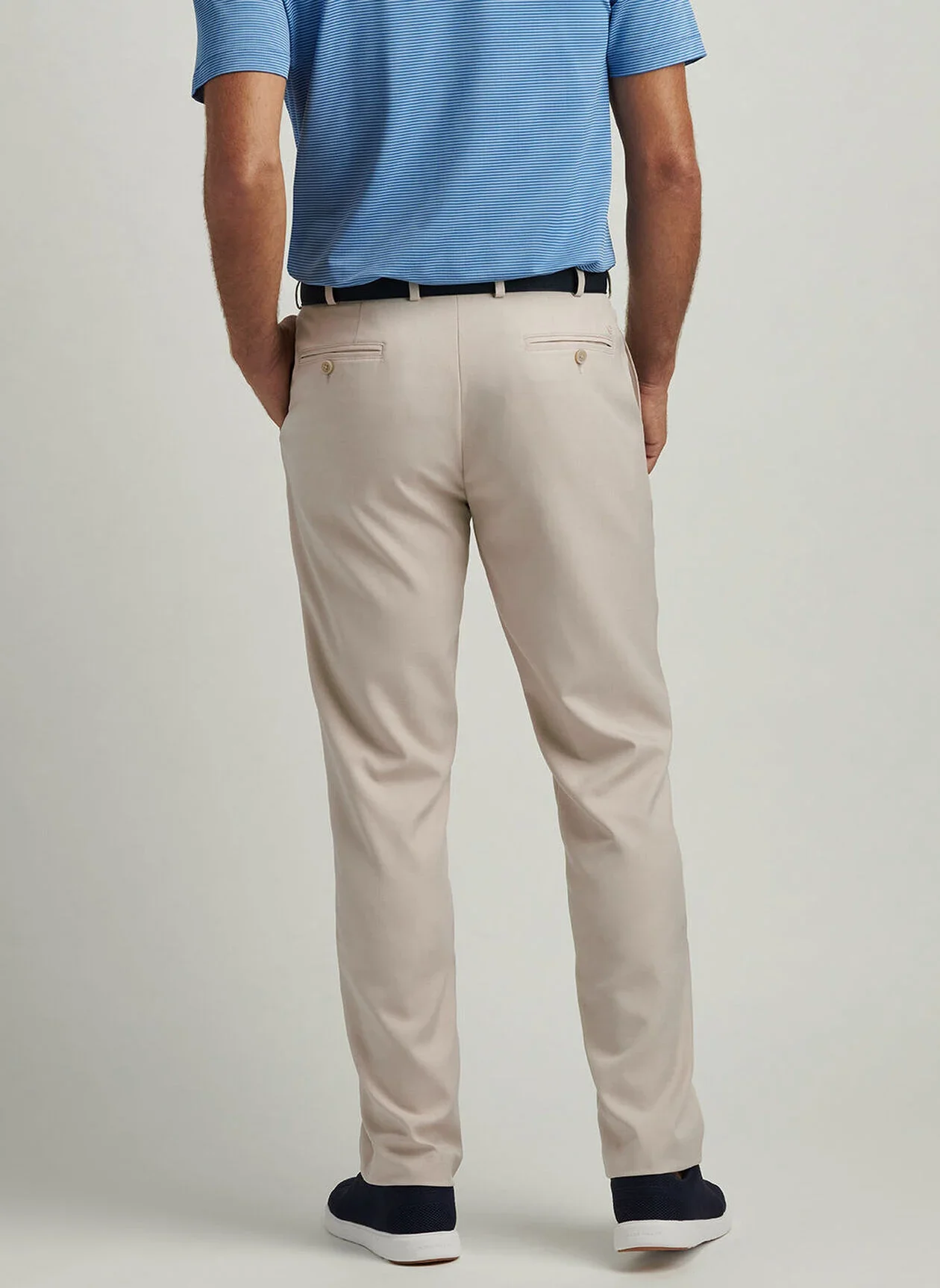 Charlotte Performance Trouser by Peter Millar - Khaki - Image 3