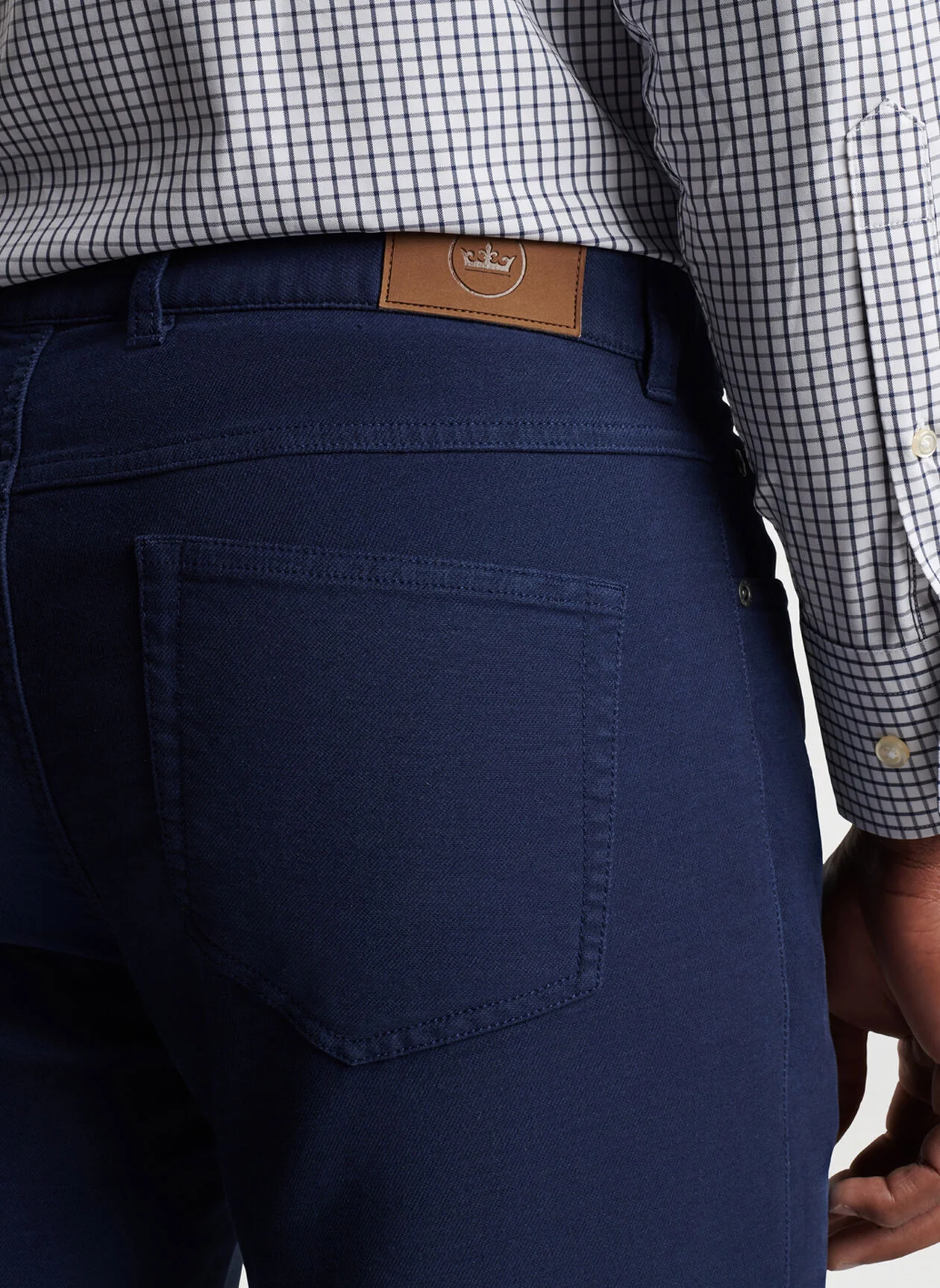 Coastline Five-Pocket Pant- Navy - Image 3
