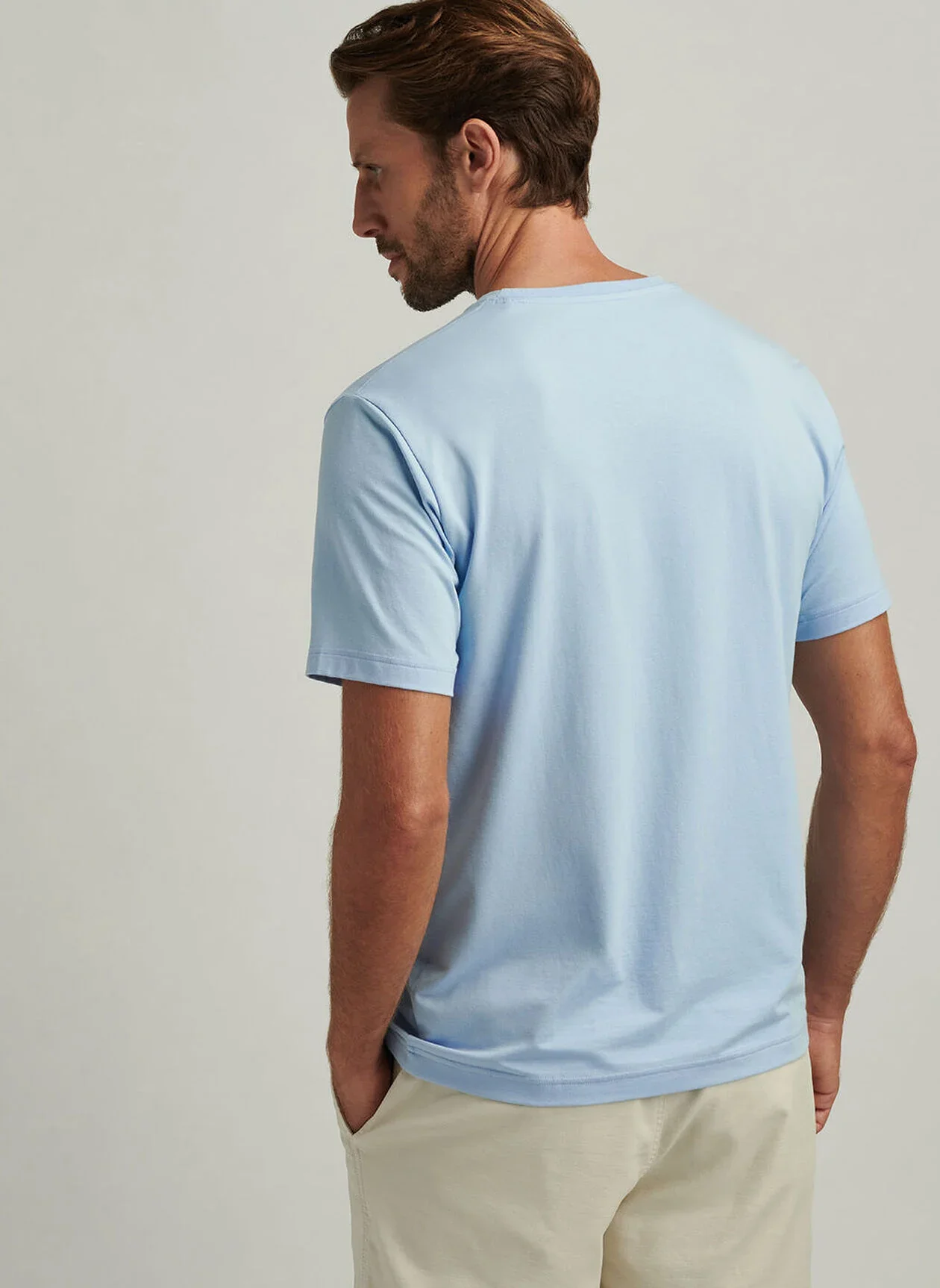 Crown Comfort Short-Sleeve Pocket Tee by Peter Millar- Two Colors - Image 6