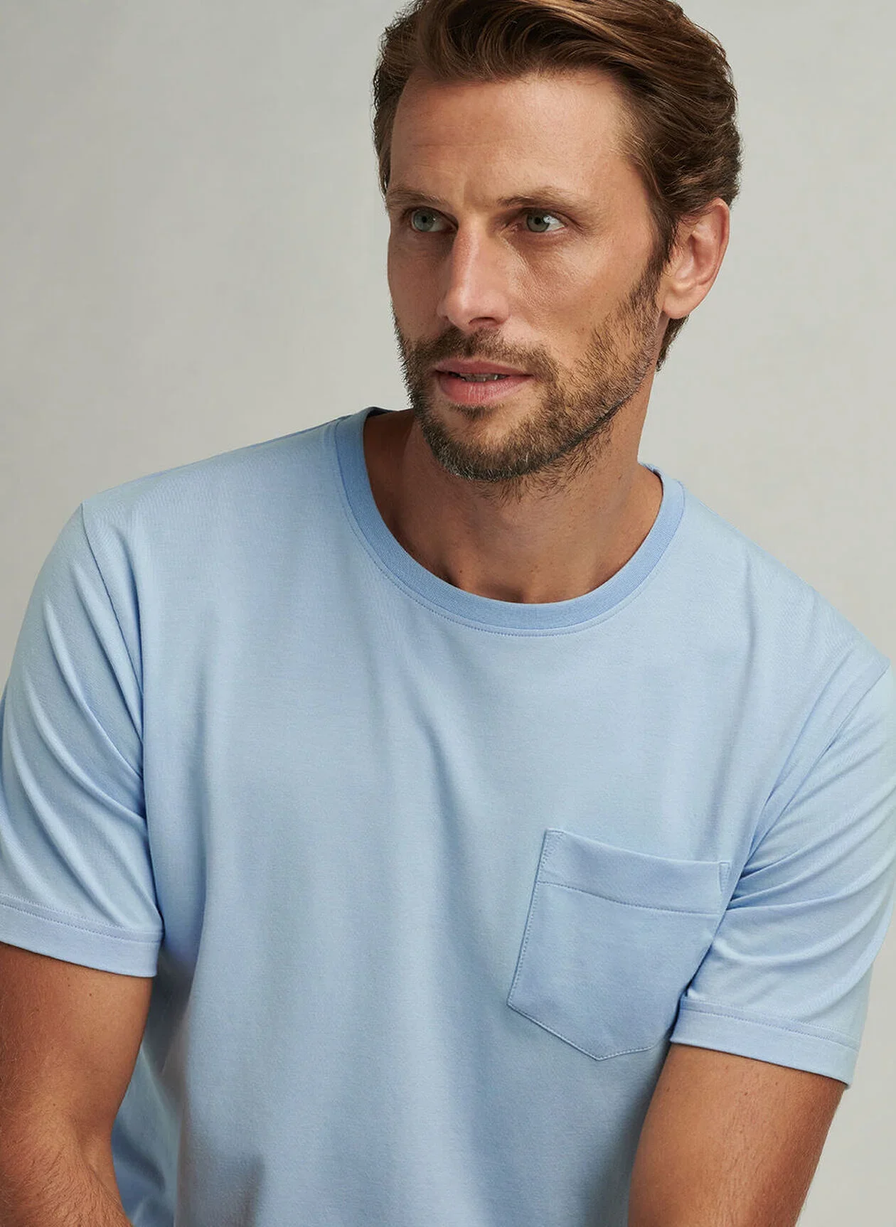 Crown Comfort Short-Sleeve Pocket Tee by Peter Millar- Two Colors - Image 8