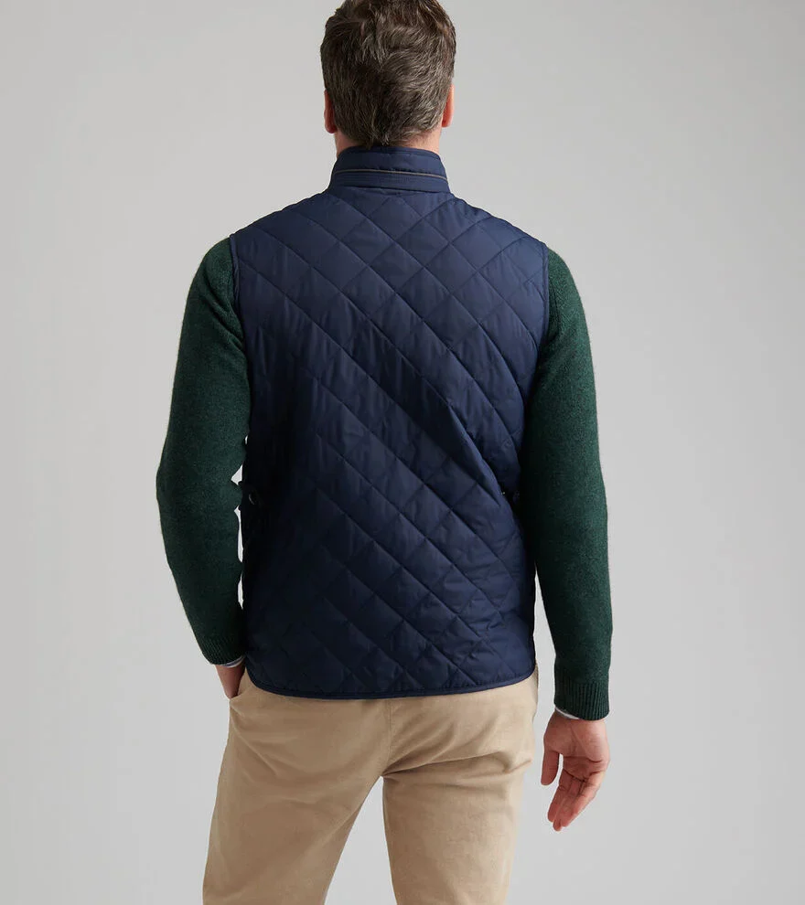 Essex Vest by Peter Millar - Navy - Image 3