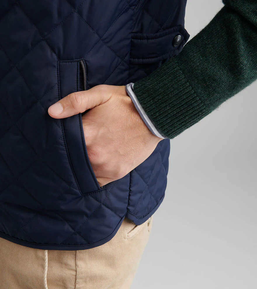 Essex Vest by Peter Millar - Navy - Image 4