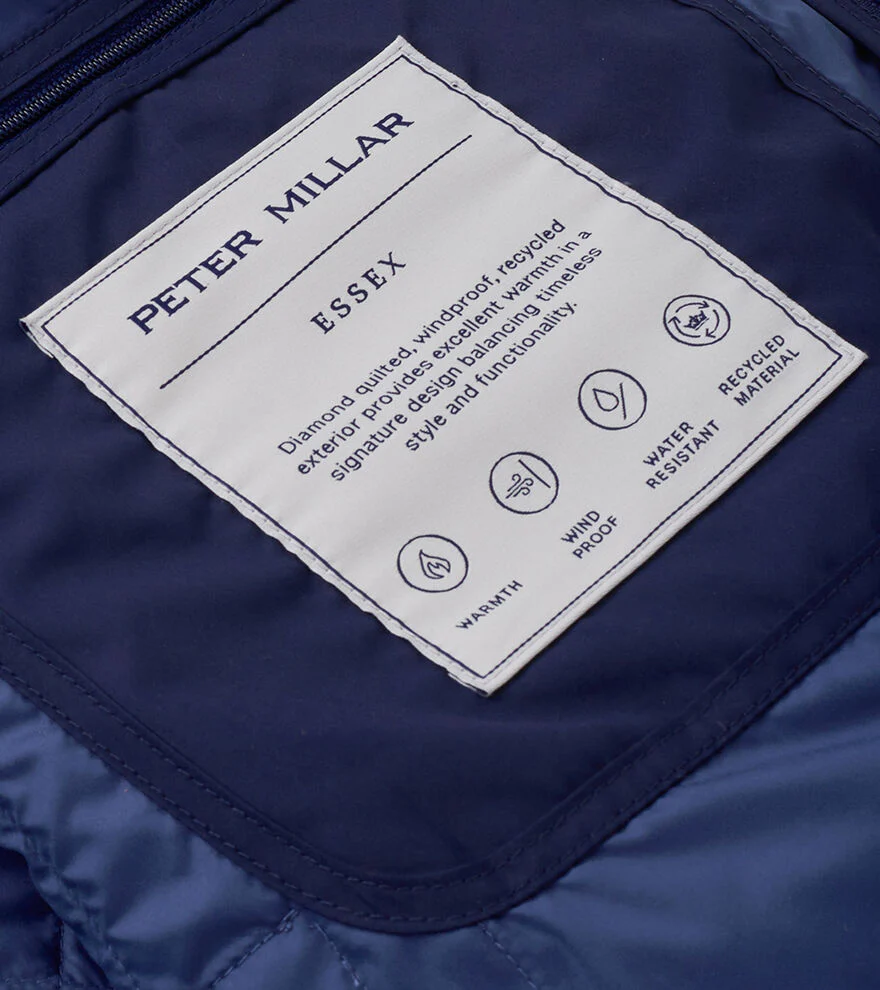 Essex Vest by Peter Millar - Navy - Image 6