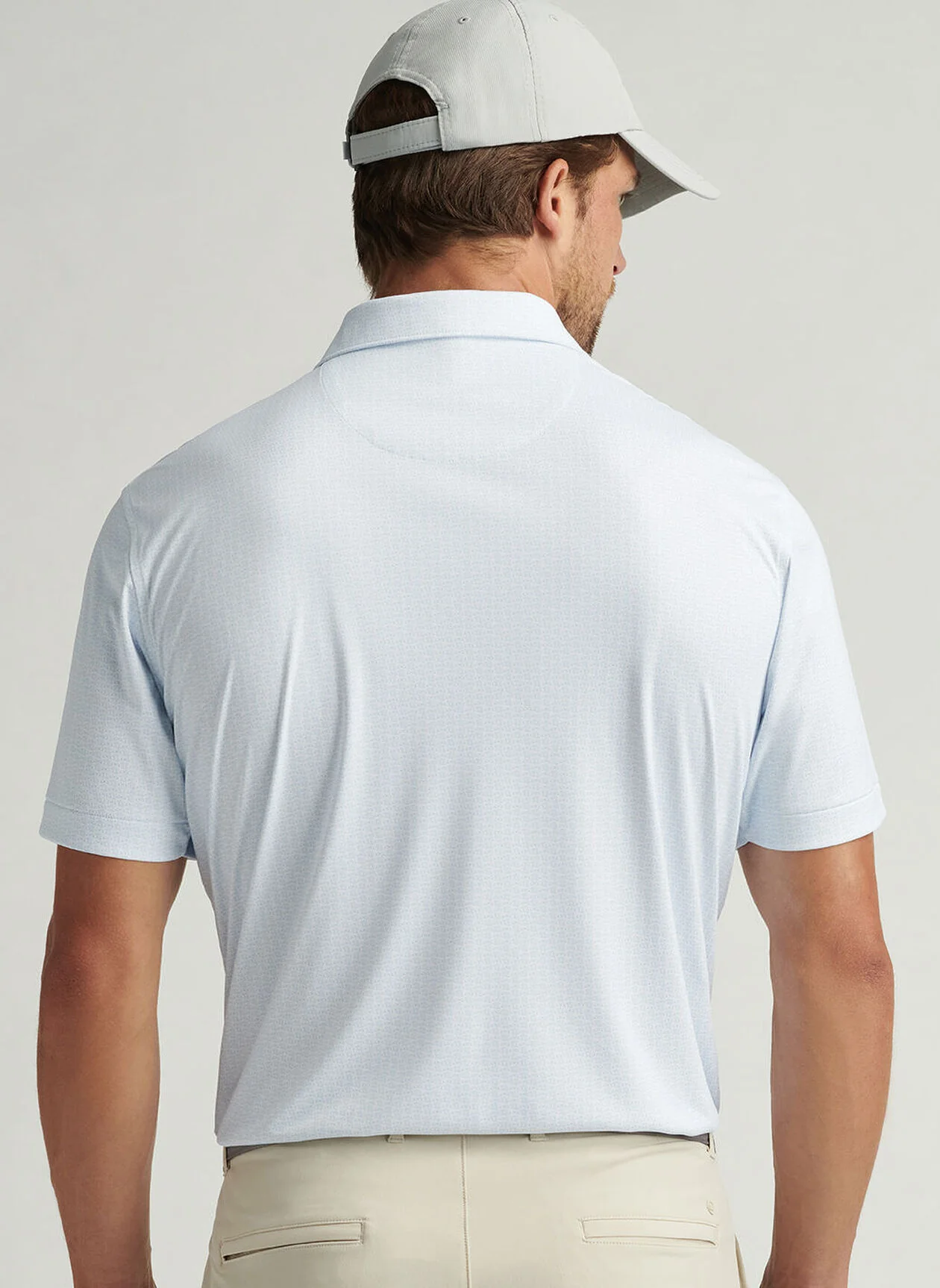 Featherweight Rays For Days Polo by Peter Millar - White - Image 4