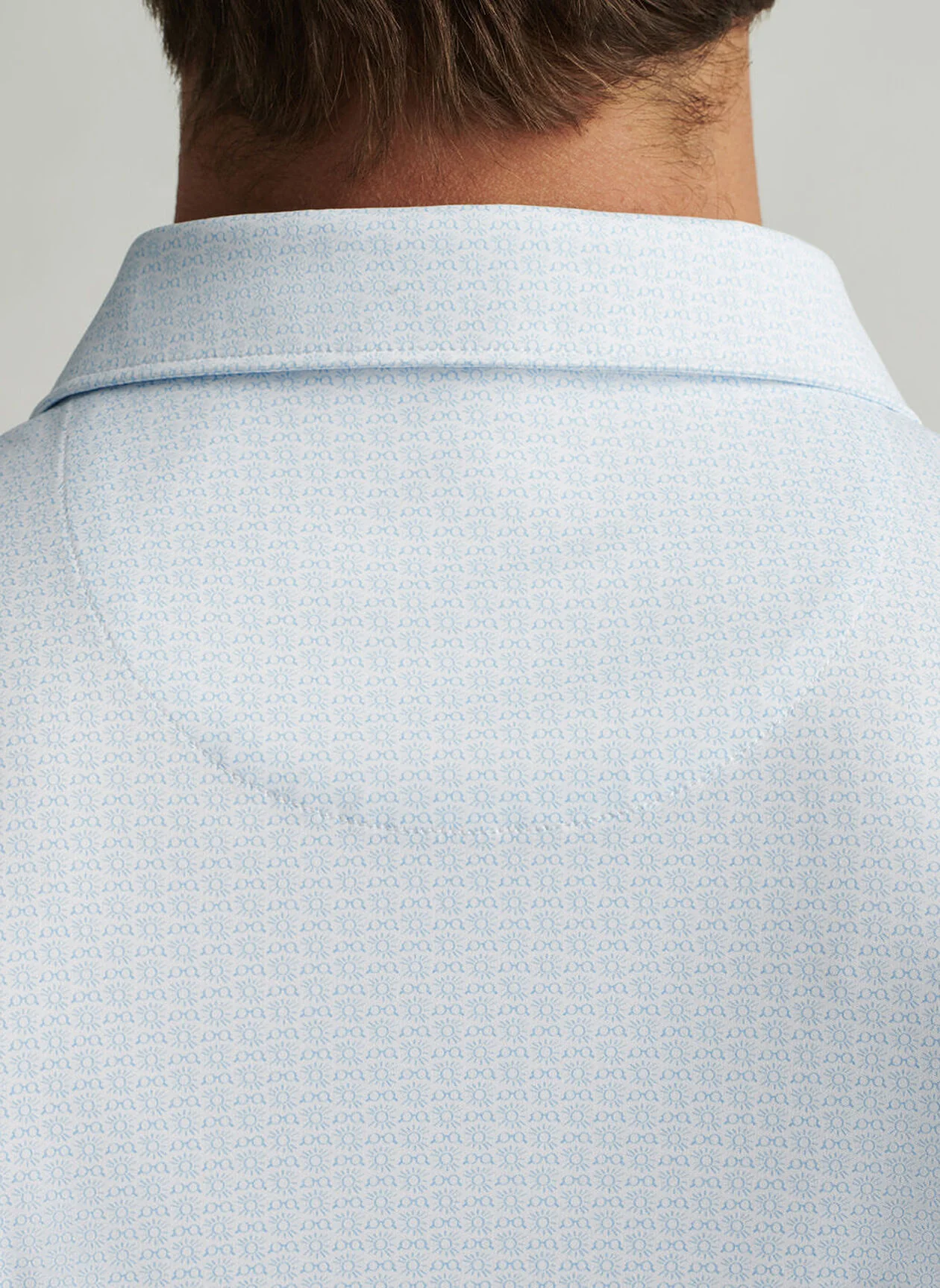 Featherweight Rays For Days Polo by Peter Millar - White - Image 5