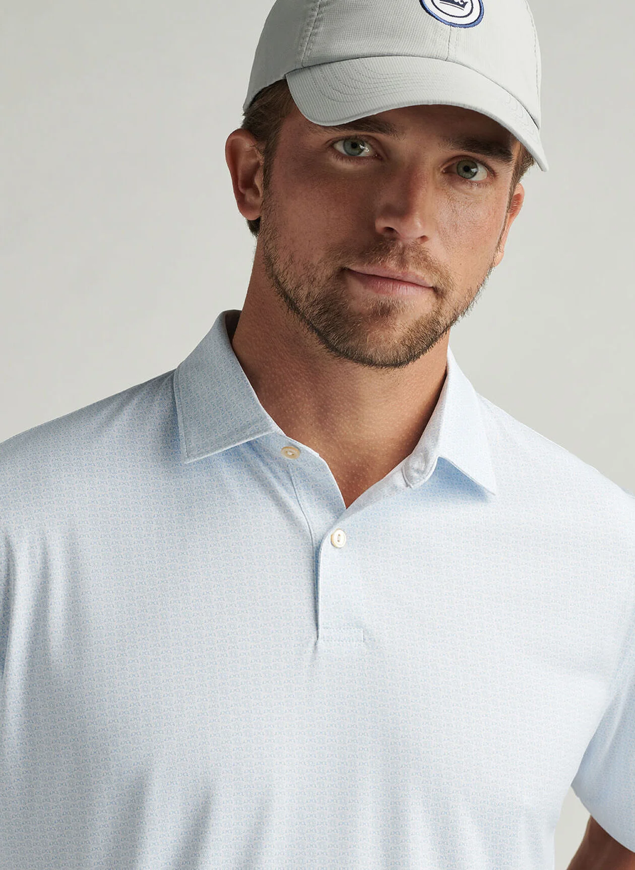 Featherweight Rays For Days Polo by Peter Millar - White - Image 6