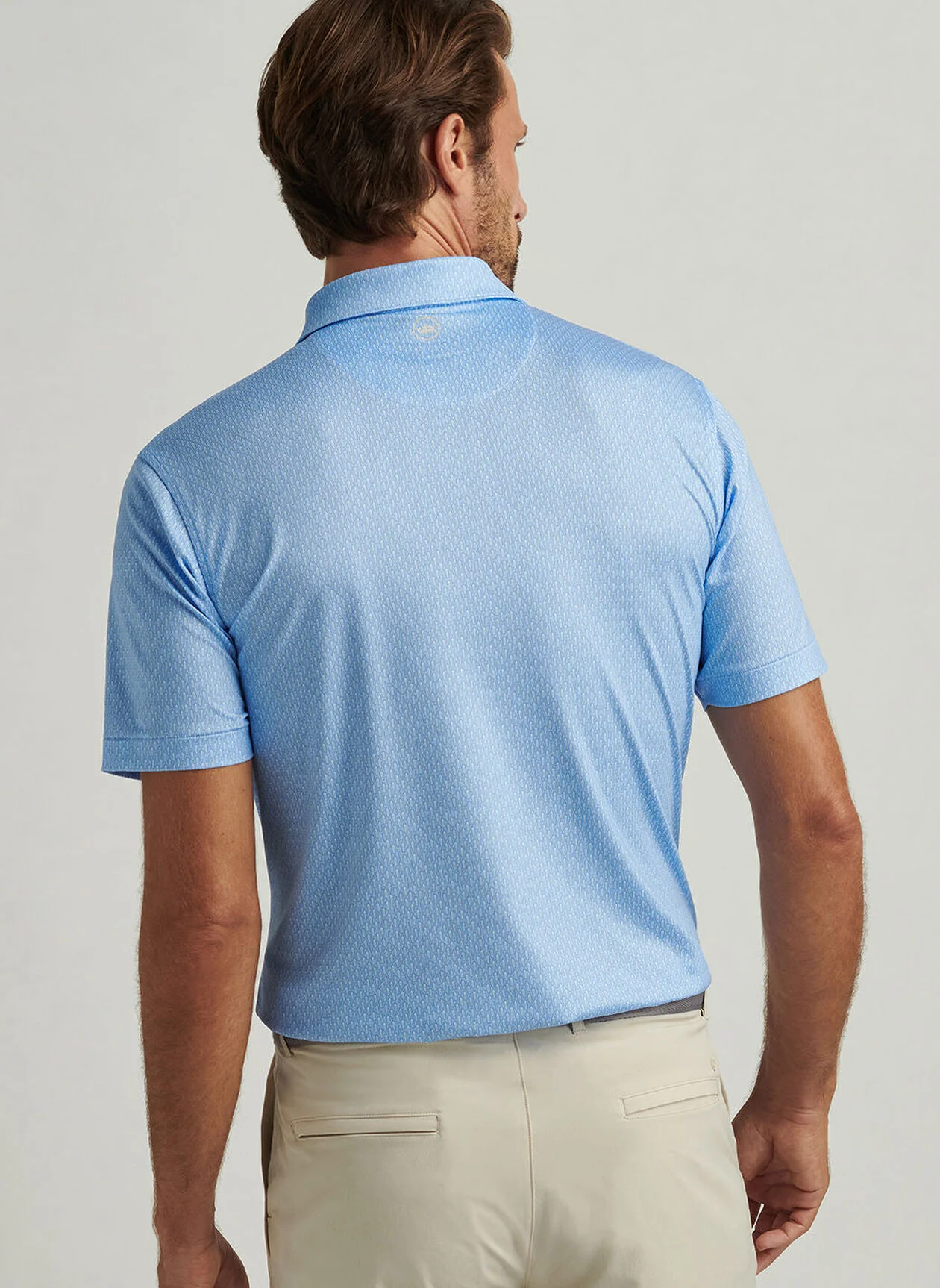 Shake It Up Performance Jersey Polo by Peter Millar - Cottage Blue - Image 3
