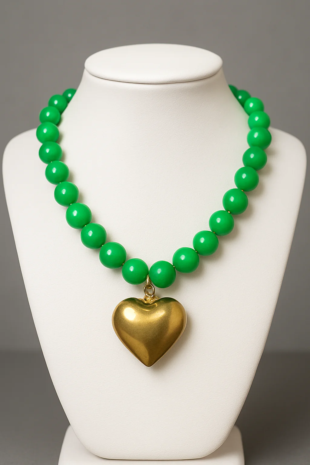The Golden Heart Necklace - Three Colors - Image 3