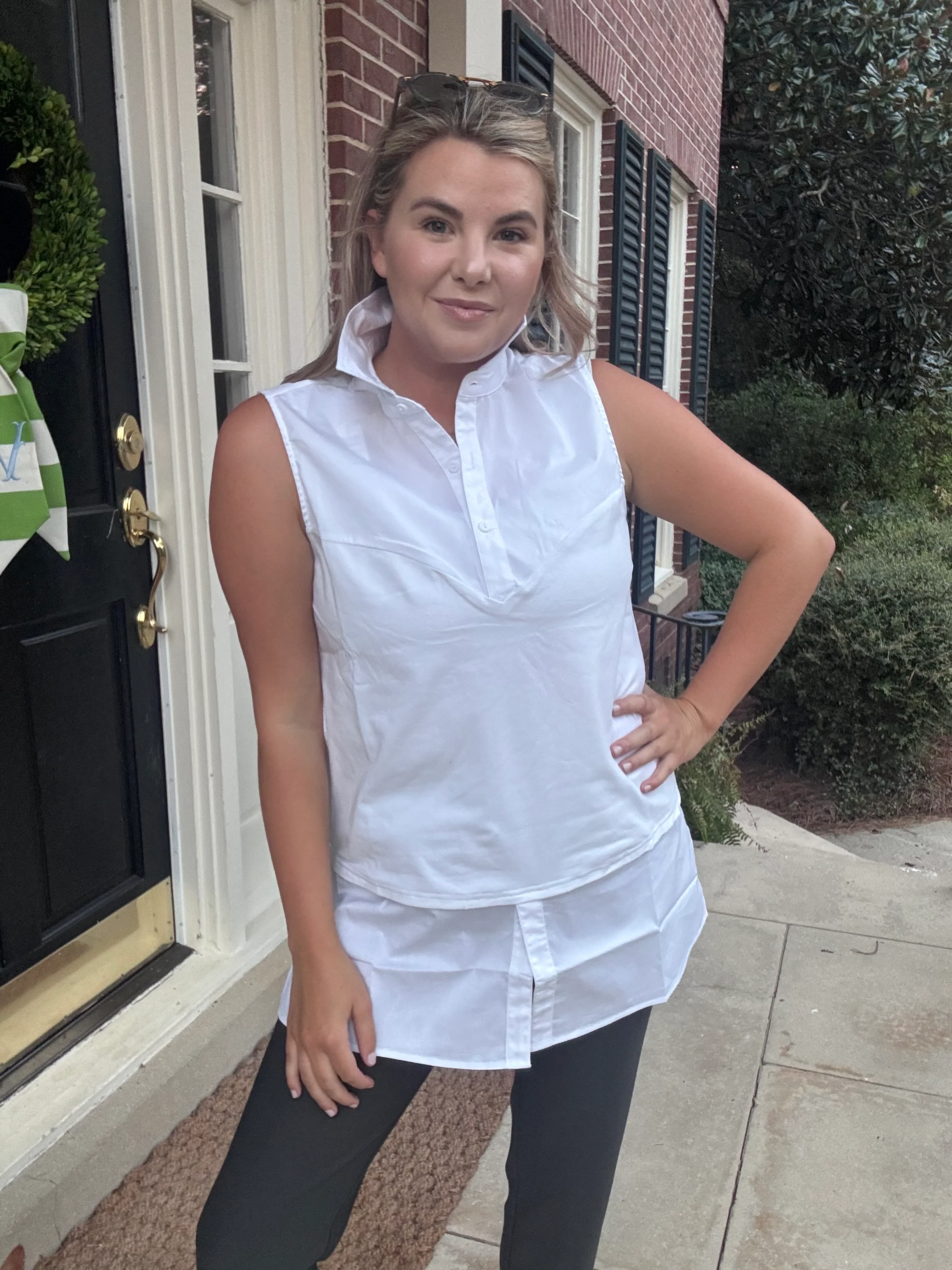 The Tula Tail Tank - White - Image 3